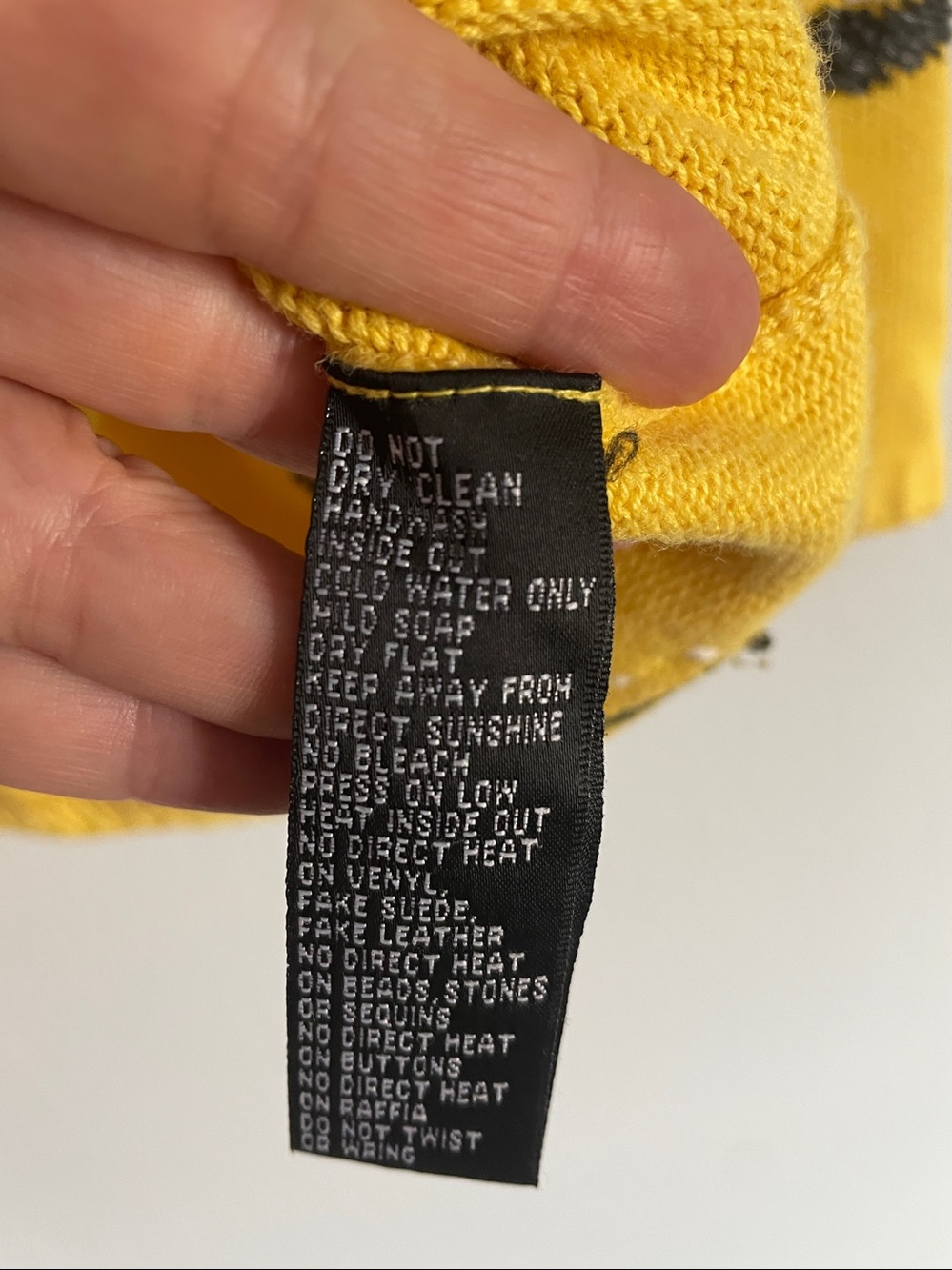 Michael Simon Vintage Yellow Cardigan Sweater Size M - Picture 10 of 10